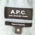 アーペーセー A.P.C. S/S デニムワンピース レディース 36