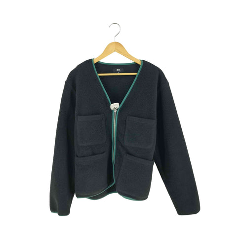 ステューシー Stussy Polar Fleece Cardigan メンズ import:M