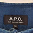 アーペーセー A.P.C. フリルデザイン デニムワンピース レディース FR:34