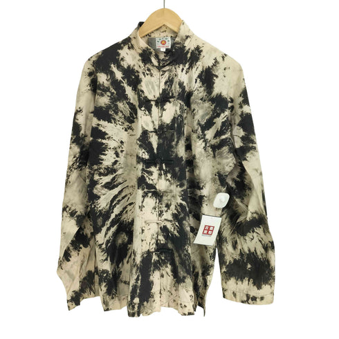 NACAO THE EAST BUFF タイダイ柄 L/S チャイナシャツ メンズ JPN:XL