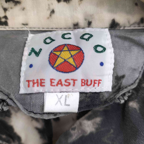 NACAO THE EAST BUFF タイダイ柄 L/S チャイナシャツ メンズ JPN:XL