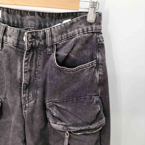 ザラ ZARA UTILITY マルチポケット カーゴデニム メンズ US:30-31