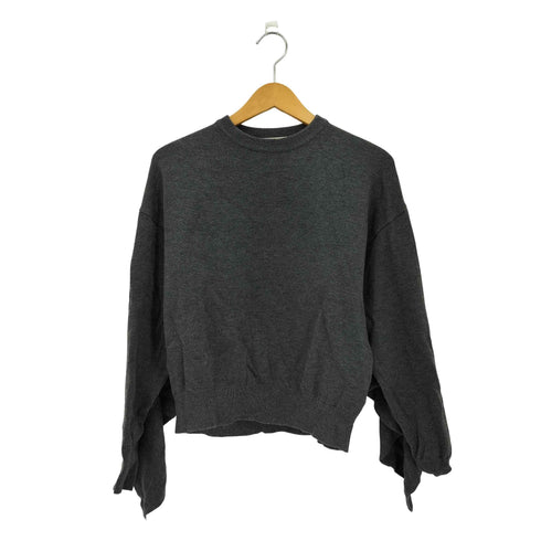 クラネ CLANE BACK FRILL KNIT TOPS バックフリルニットトップス レディース JPN:1