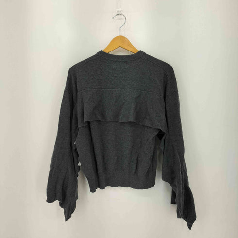 クラネ CLANE BACK FRILL KNIT TOPS バックフリルニットトップス レディース JPN:1