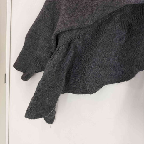 クラネ CLANE BACK FRILL KNIT TOPS バックフリルニットトップス レディース JPN:1