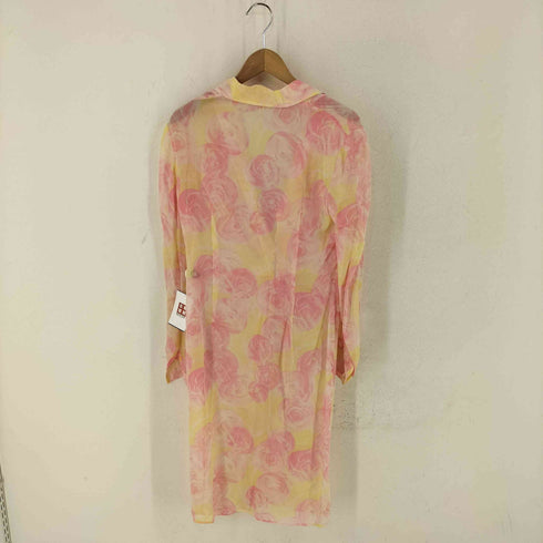 エスカーダ ESCADA 花柄 シアー ワンピース レディース 38