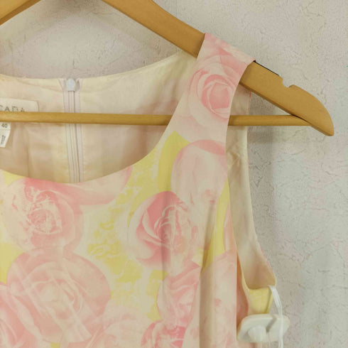 エスカーダ ESCADA 花柄 ノースリーブ ワンピース レディース 40