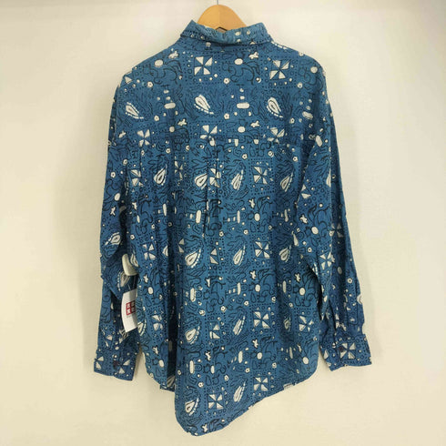 RYST 総柄 L/S BD シャツ メンズ import:L