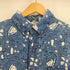 RYST 総柄 L/S BD シャツ メンズ import:L