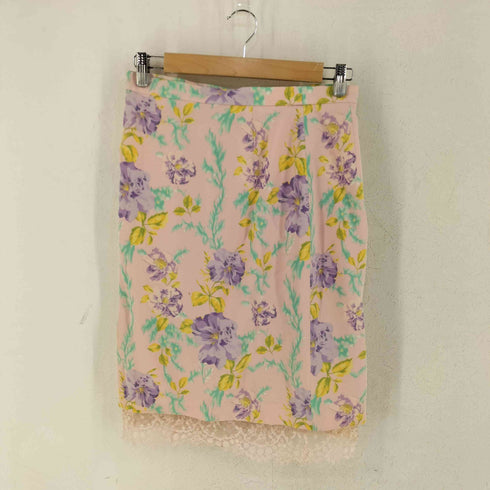 エスカーダ ESCADA シルク100 花柄 セットアップ レディース 38