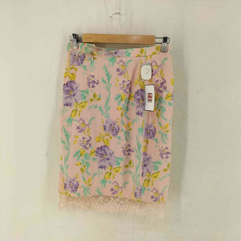 エスカーダ ESCADA シルク100 花柄 セットアップ レディース 38
