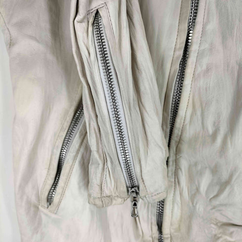 リチウムオム LITHIUM HOMME カウレザー シングルライダース vintage archive メンズ JPN:2