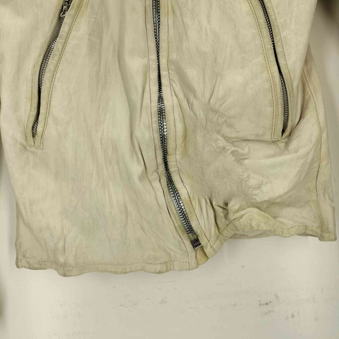 リチウムオム LITHIUM HOMME カウレザー シングルライダース vintage archive メンズ JPN:2