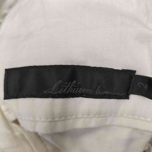 リチウムオム LITHIUM HOMME カウレザー シングルライダース vintage archive メンズ JPN:2
