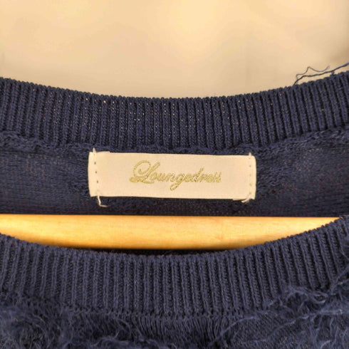 ラウンジドレス Loungedress 24AW フェザーニットプルオーバー レディース FREE