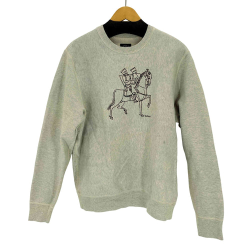 ノア NOAH 刺繍スウェットシャツ メンズ JPN:M