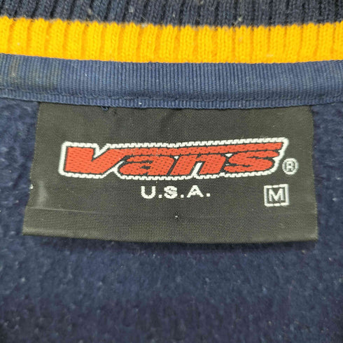 バンズ VANS 90s V-Neck Fleece Sweater Vネック フリース スウェットトップス メンズ import:M
