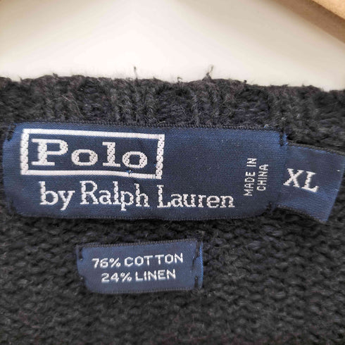 ポロバイラルフローレン Polo by RALPH LAUREN リネン混ニット メンズ import:XL
