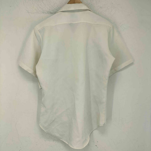 ユーエスネイビー U.S.NAVY USA製 USMC SERVICE DRESS SHIRTS 半袖 シャツ メンズ ML