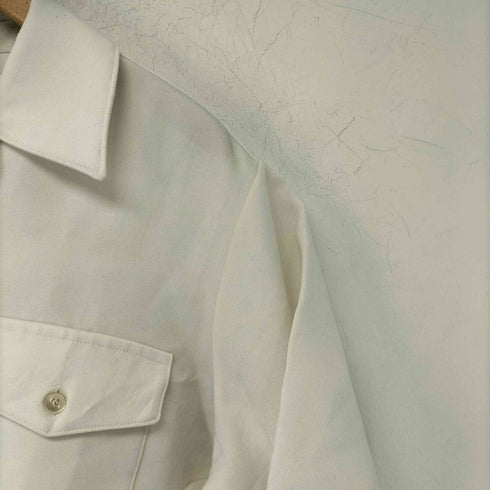 ユーエスネイビー U.S.NAVY USA製 USMC SERVICE DRESS SHIRTS 半袖 シャツ メンズ ML