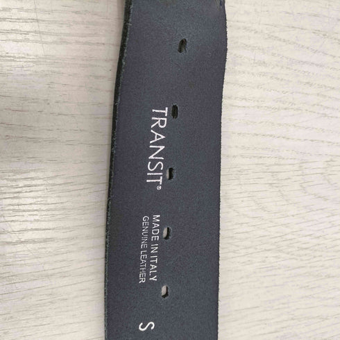 TRANSIT イタリア製 本革 ツイストデザインベルト メンズ
