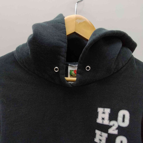 90-00S FRUIT OF THE LOOM ボディ HEAVY 2枚タグ DON'T FORGET YOUR ROOTS バック プリント プルオーバー パーカー メンズ import:XL