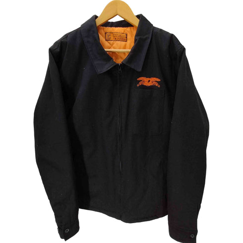 アンタイヒーロー ANTIHERO BASIC EAGLE STASH JACKET ベーシック イーグル スタッシュ ジャケット メンズ import:L