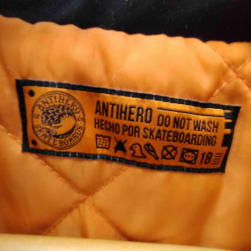 アンタイヒーロー ANTIHERO BASIC EAGLE STASH JACKET ベーシック イーグル スタッシュ ジャケット メンズ import:L