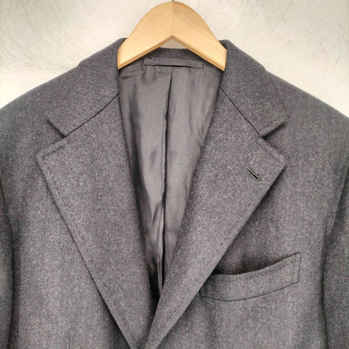 sartoria gemmati イタリア製 ヘリンボーン チェスターコート メンズ