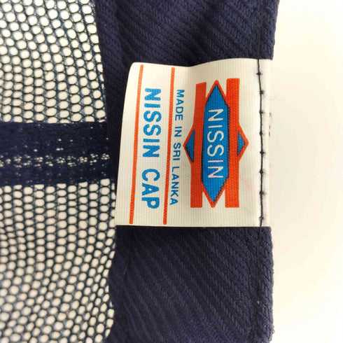 NISSIN CAP 企業ロゴ トラッカーキャップ メンズ