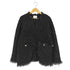 カーサフライン CASA FLINE 24AW ツイードニットジャケット レディース FREE