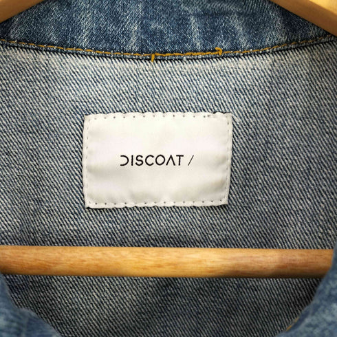 ディスコート Discoat USコットンデニムビッグGジャン レディース FREE