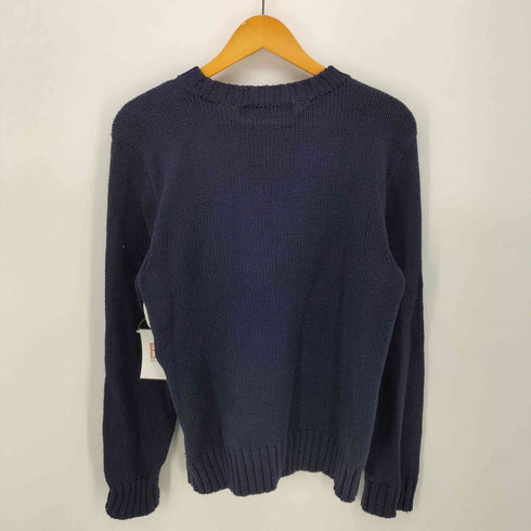 ポロバイラルフローレン Polo by RALPH LAUREN EXCLUSIVE DECORATION COTTON ポニー 刺繍 コットン ニット メンズ import:S