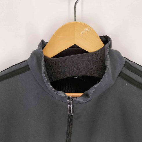 アディダス adidas ロゴプリント 3ストライプウィンドジャケット メンズ