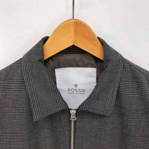 ロッソ ROSSO URBAN RESEARCH ジップアップ グレンチェック ブルゾン メンズ JPN:S