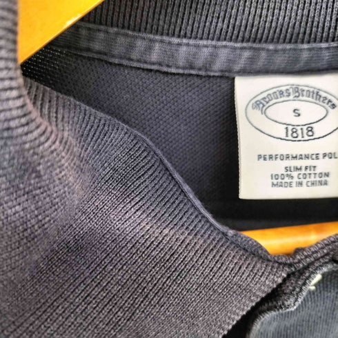 ブルックスブラザーズ BROOKS BROTHERS ロゴ刺繍 S/S ポロシャツ メンズ import:S
