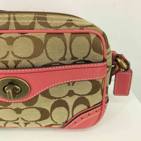 コーチ COACH シグネチャー キャンバス ショルダーバッグ レディース