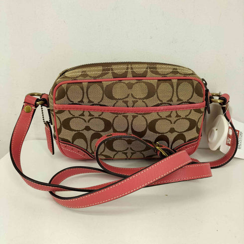 コーチ COACH シグネチャー キャンバス ショルダーバッグ レディース