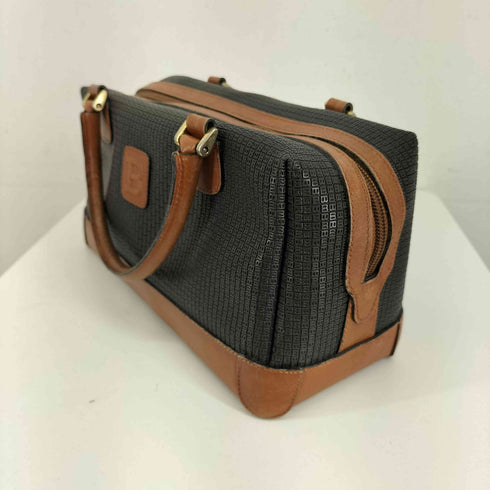 バリー BALLY Bロゴ レザー 型押し ミニボストンバッグ レディース
