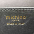 michino paris エリゼ レザー フラップバッグ レディース