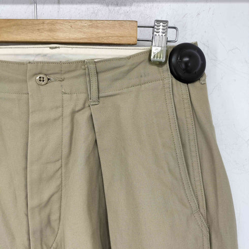 マーカウェア markaware 41 KHAKI WIDE ORGANIC COTTON DRY TWILL メンズ JPN:2