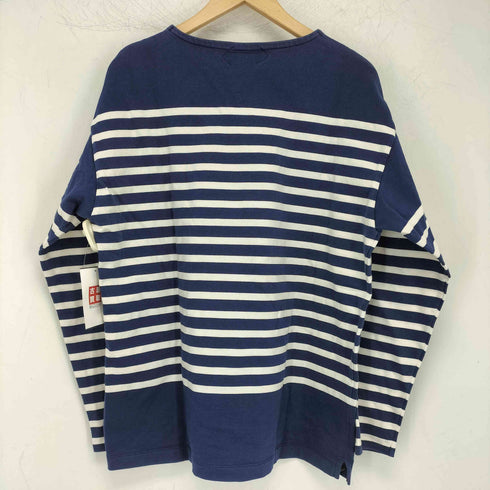 オーベルジュ AUBERGE BIG CHARLOTTE ボーダーカットソー ロングスリーブTシャツ メンズ JPN:44