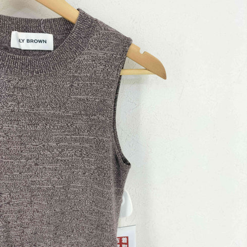 リリーブラウン Lily Brown レイヤードニットワンピース レディース ONE SIZE
