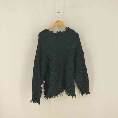 ペルーシュ Perushu カットオフデザインアクリルカーディガン メンズ import:M