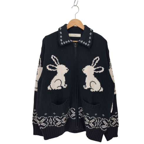 ロック rokh フルジップニットジャケット レディース JPN:XL
