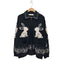 ロック rokh フルジップニットジャケット レディース JPN:XL