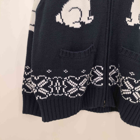 ロック rokh フルジップニットジャケット レディース JPN:XL