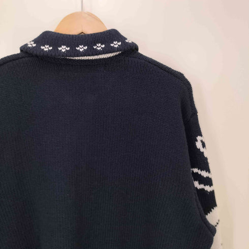 ロック rokh フルジップニットジャケット レディース JPN:XL