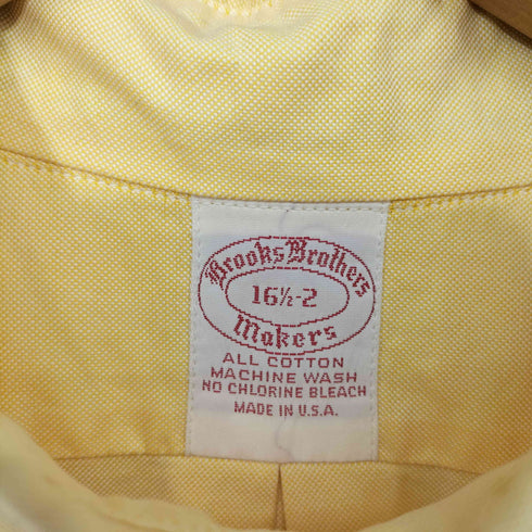 ブルックスブラザーズ BROOKS BROTHERS ロングスリーブ ボタンダウンシャツ メンズ 16 1/2-2