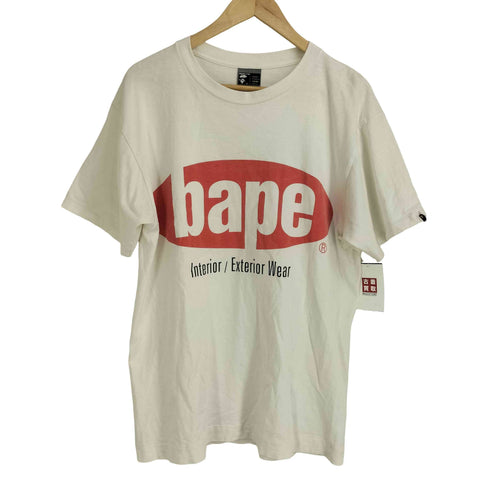 アベイシングエイプ A BATHING APE 90S フロントプリント S/S Tシャツ メンズ JPN:L